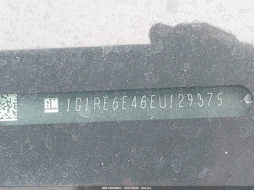 2014 CHEVROLET VOLT - 1G1RE6E46EU129375
