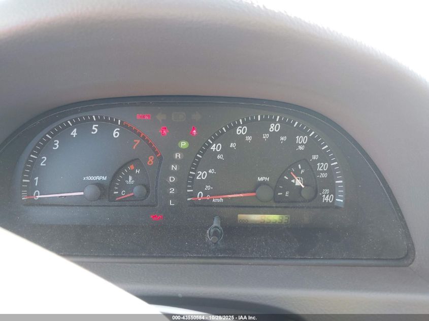 2003 Toyota Camry Le VIN: JTDBE32K630151665 Lot: 43550584