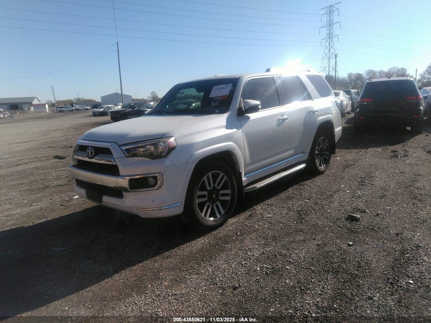 Vin: jtebu5jr6f5208155, lot: 44045660, toyota 4runner limited 20152