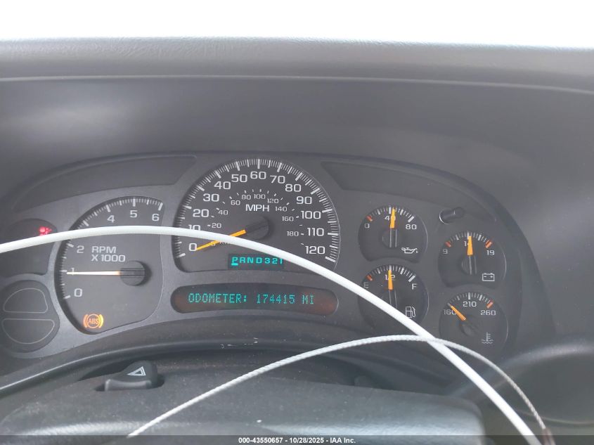 2003 Chevrolet Silverado 1500 Ls VIN: 2GCEC19V131365376 Lot: 43550657