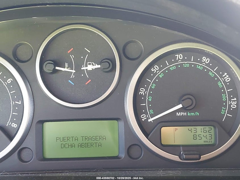 2006 Land Rover Range Rover Sport Hse VIN: SALSF25486A922350 Lot: 43550702