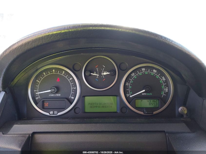 2006 Land Rover Range Rover Sport Hse VIN: SALSF25486A922350 Lot: 43550702