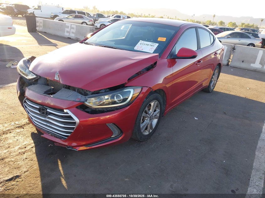 KMHD84LF4HU106775 2017 HYUNDAI ELANTRA photo no. 2