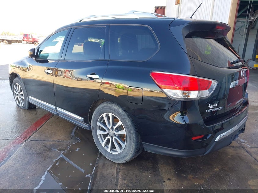 2013 Nissan Pathfinder Sl black suv gasoline 5N1AR2MMXDC680671 photo #4