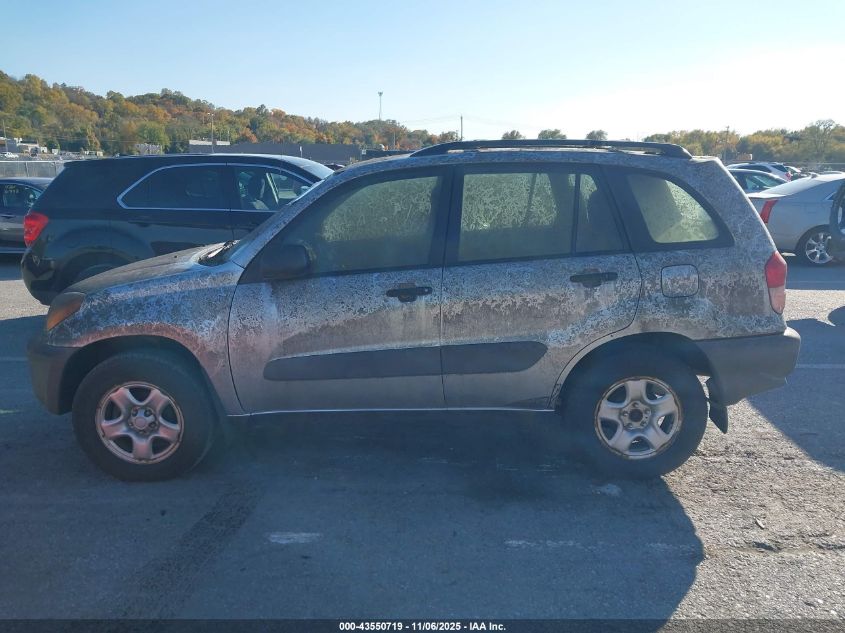 2001 Toyota Rav4 VIN: JTEHH20V71012974 Lot: 43550719