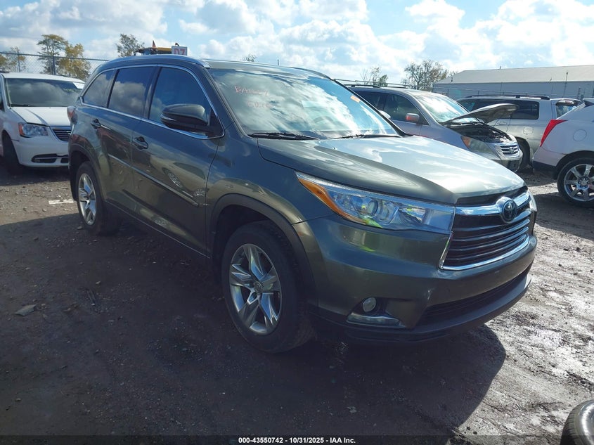 TOYOTA HIGHLANDER LIMITED PLATINUM V6