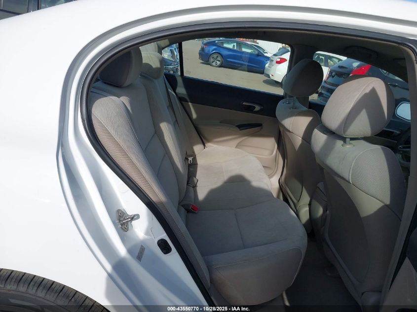 2009 Honda Civic Lx VIN: 2HGFA16589H368243 Lot: 43550770