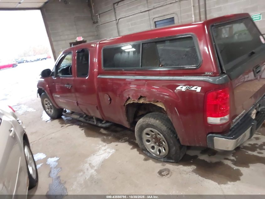 2009 GMC Sierra 1500 Sl VIN: 2GTEK19CX91121445 Lot: 43550795