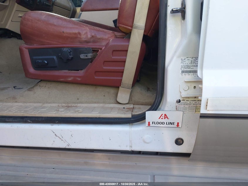 2008 Ford F-250 Fx4/Harley-Davidson/King Ranch/Lariat/Xl/Xlt VIN: 1FTSW21R98EC40873 Lot: 43550817