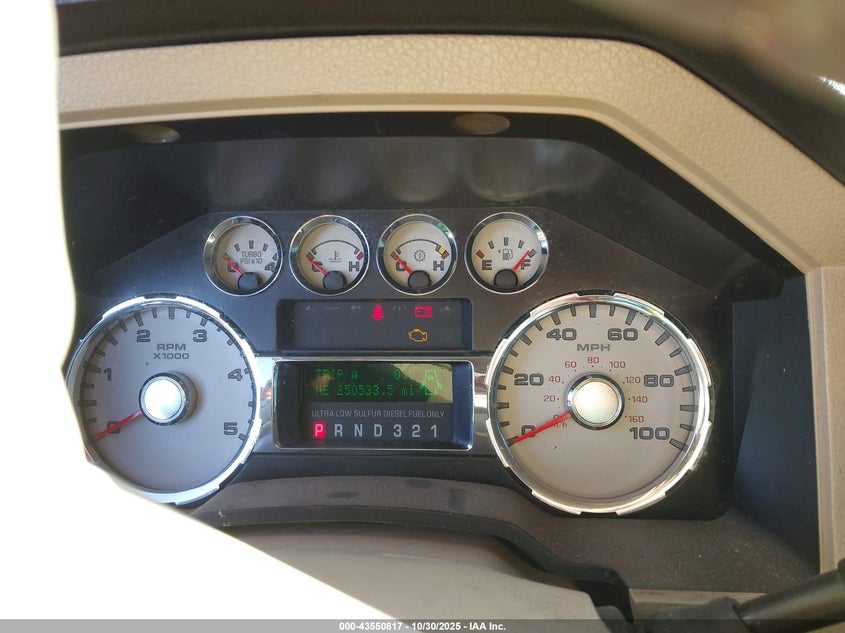 2008 Ford F-250 Fx4/Harley-Davidson/King Ranch/Lariat/Xl/Xlt VIN: 1FTSW21R98EC40873 Lot: 43550817