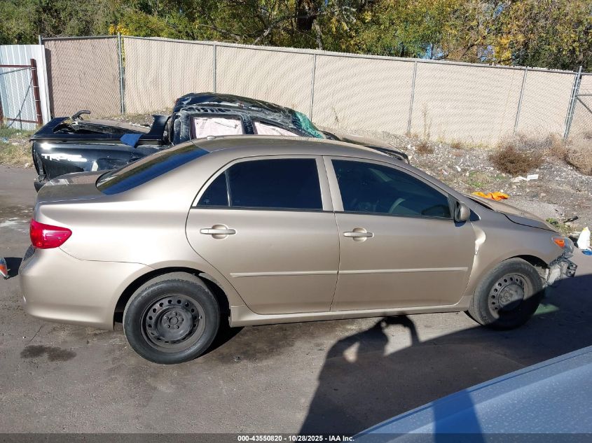 2009 Toyota Corolla Le VIN: 1NXBU40EX9Z090162 Lot: 43550820