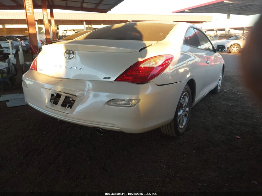4T1CA30P37U132077 2007 TOYOTA CAMRY SOLARA photo no. 4