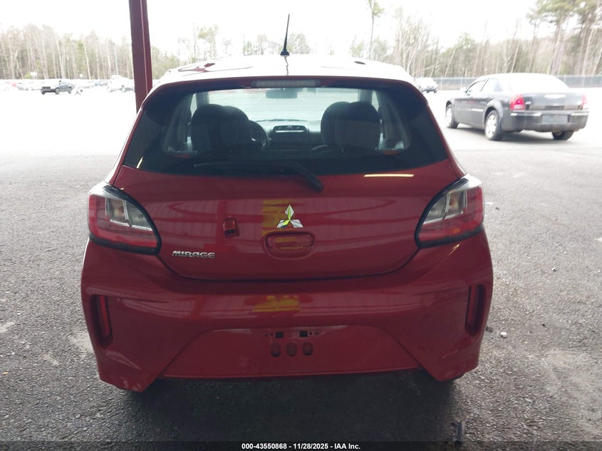 2024 Mitsubishi Mirage Es/Le VIN: ML32AUHJ6RH031216 Lot: 43550868