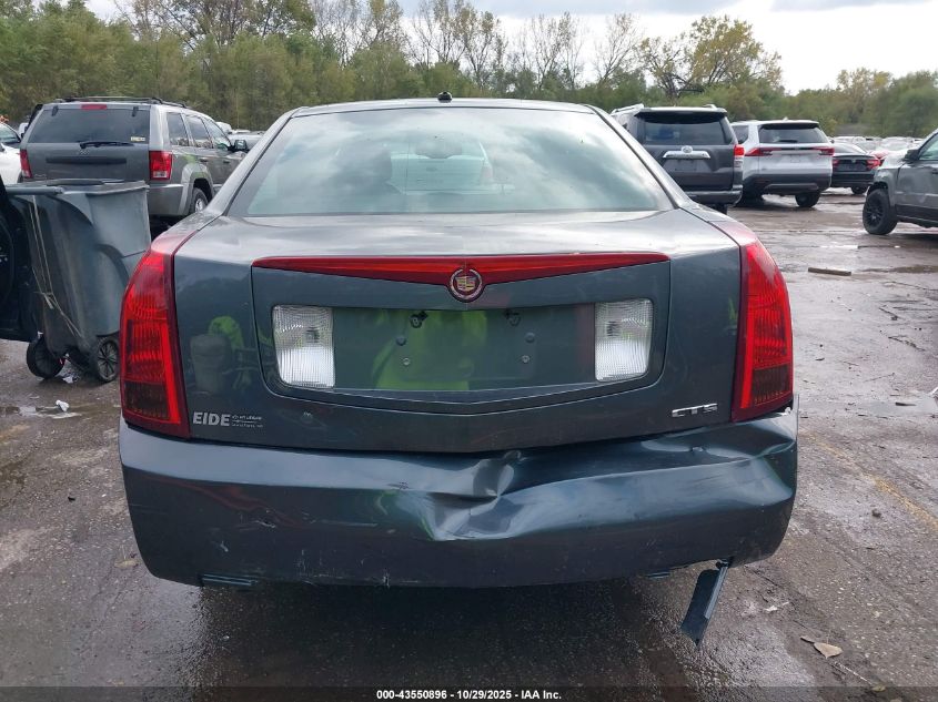 2007 Cadillac Cts Standard VIN: 1G6DM57T570117637 Lot: 43550896