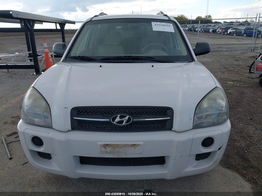 2008 Hyundai Tucson Gls VIN: KM8JM12B98U855809 Lot: 43550910