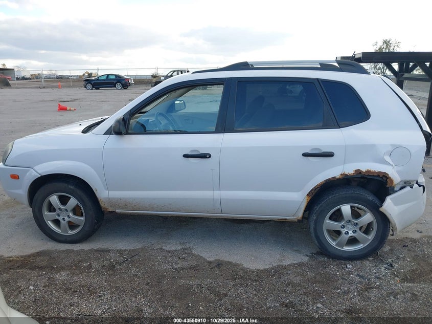 2008 Hyundai Tucson Gls VIN: KM8JM12B98U855809 Lot: 43550910