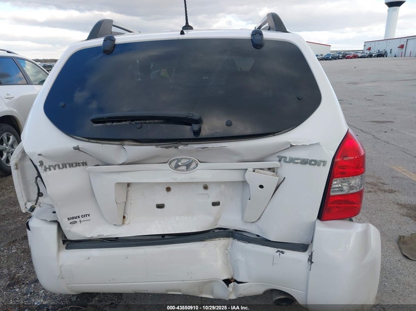 2008 Hyundai Tucson Gls VIN: KM8JM12B98U855809 Lot: 43550910