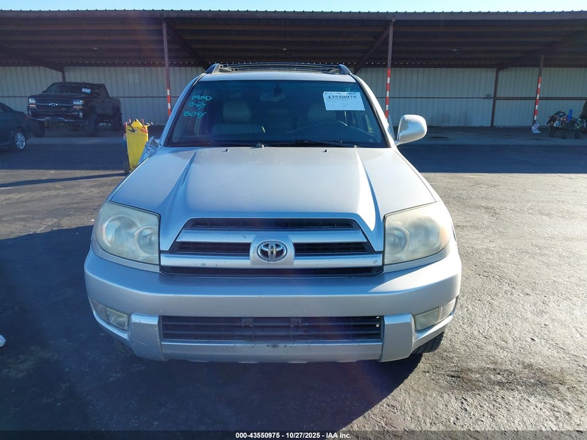 JTEBU17R858044887 2005 TOYOTA 4RUNNER photo no. 12