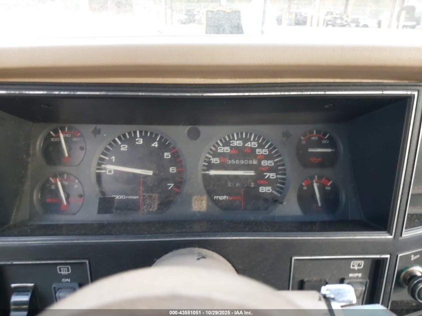 1990 Jeep Cherokee Pioneer VIN: 1J4FJ38L3LL128513 Lot: 43551051