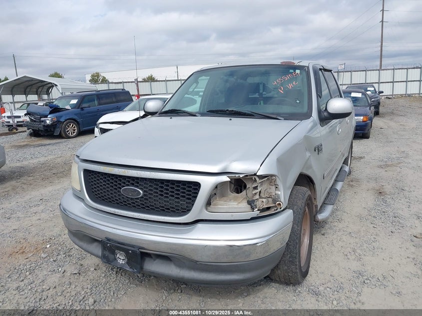 2003 Ford F-150 Lariat/Xlt VIN: 1FTRW07L63KB63427 Lot: 43551081