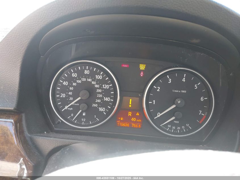 2007 BMW 328Xi VIN: WBAVC93557KX53074 Lot: 43551106