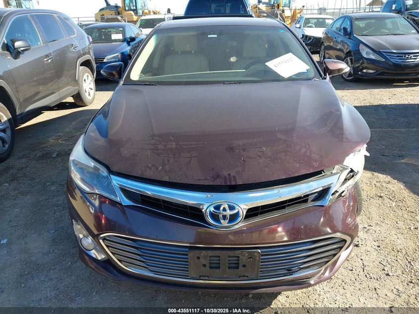 2013 Toyota Avalon Hybrid Limited VIN: 4T1BD1EB3DU017169 Lot: 43551117