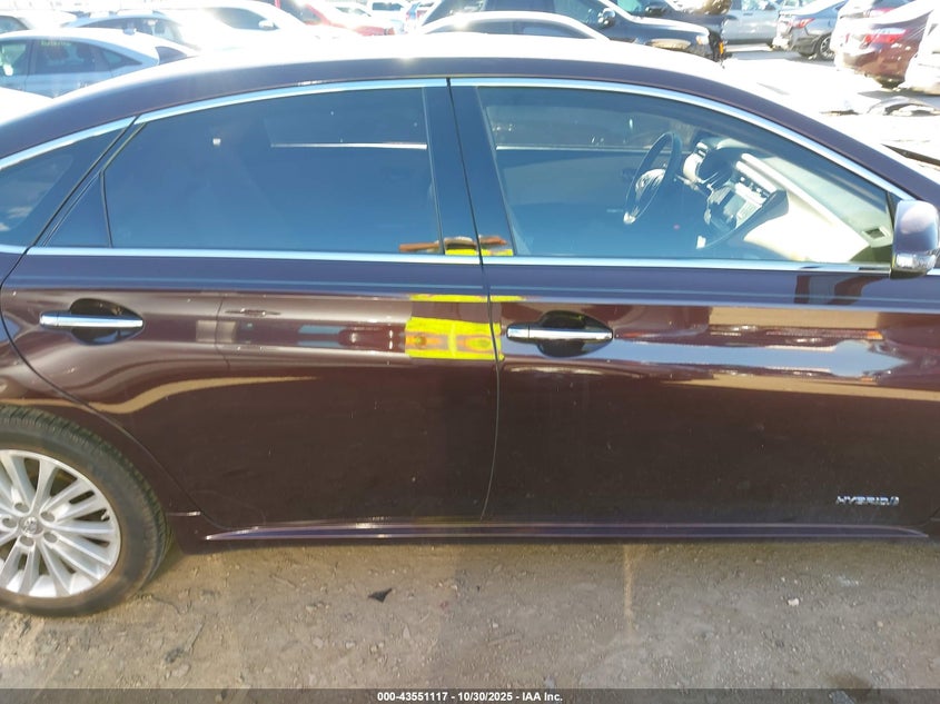 2013 Toyota Avalon Hybrid Limited VIN: 4T1BD1EB3DU017169 Lot: 43551117