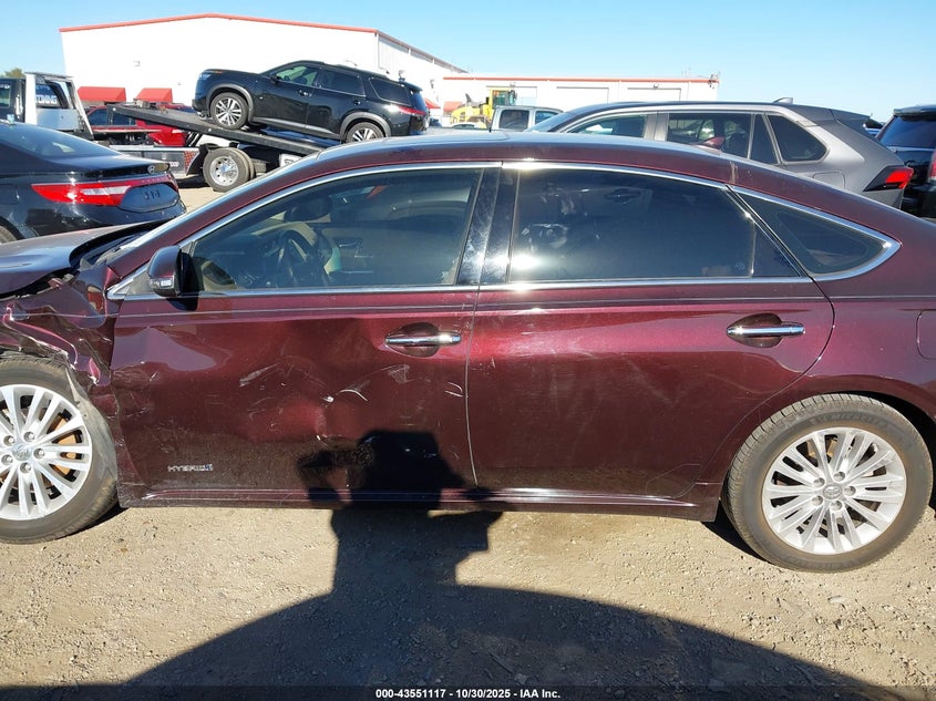 2013 Toyota Avalon Hybrid Limited VIN: 4T1BD1EB3DU017169 Lot: 43551117