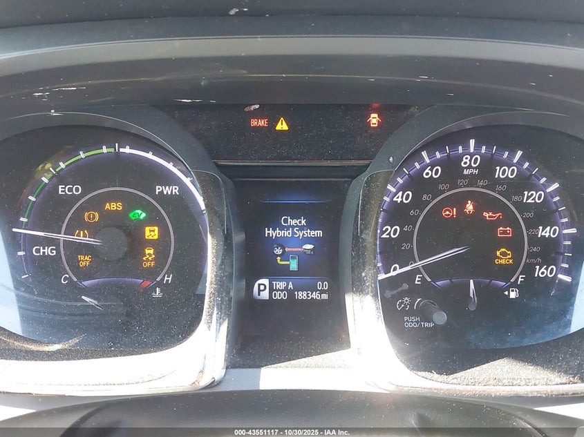 2013 Toyota Avalon Hybrid Limited VIN: 4T1BD1EB3DU017169 Lot: 43551117