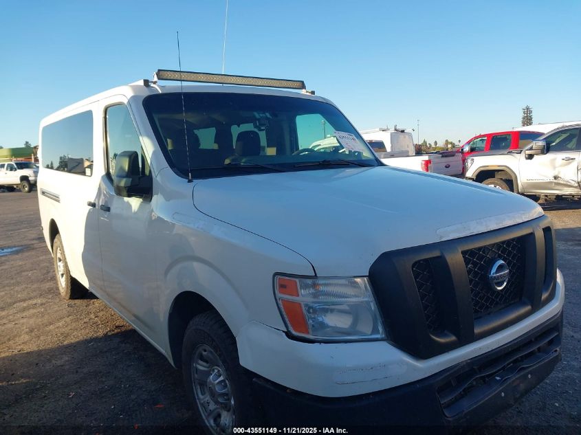 2013 Nissan Nv Passenger Nv3500 Hd S V8 VIN: 5BZAF0AA6DN201484 Lot: 43551149