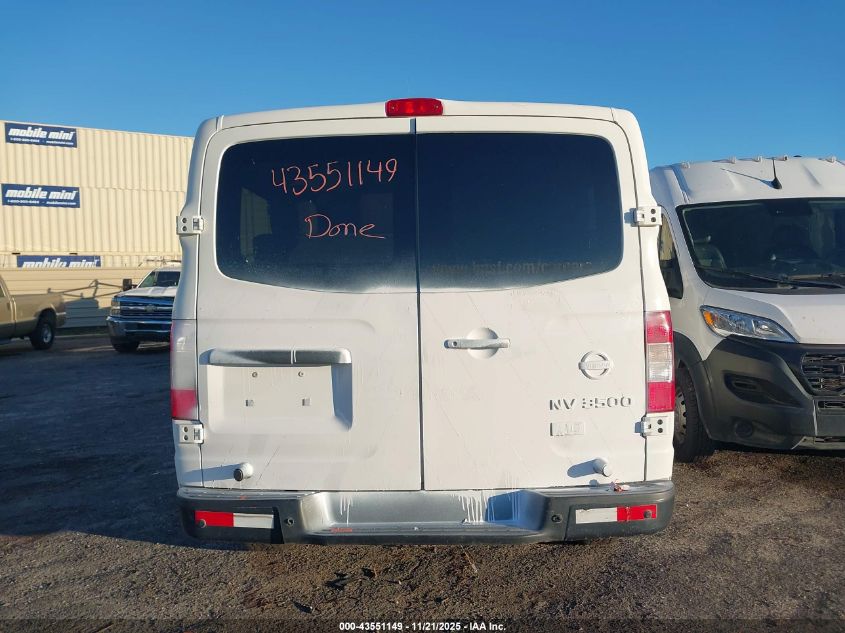 2013 Nissan Nv Passenger Nv3500 Hd S V8 VIN: 5BZAF0AA6DN201484 Lot: 43551149