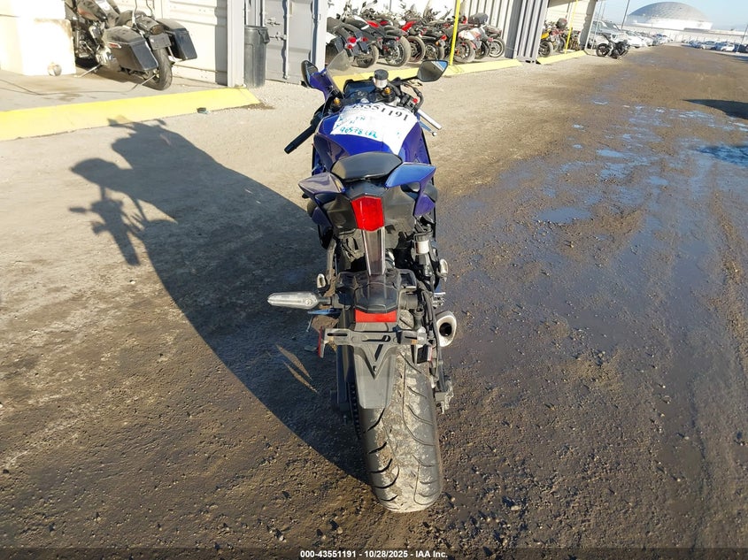 2022 Yamaha Yzfr7 VIN: JYARM38Y4NA001060 Lot: 43551191