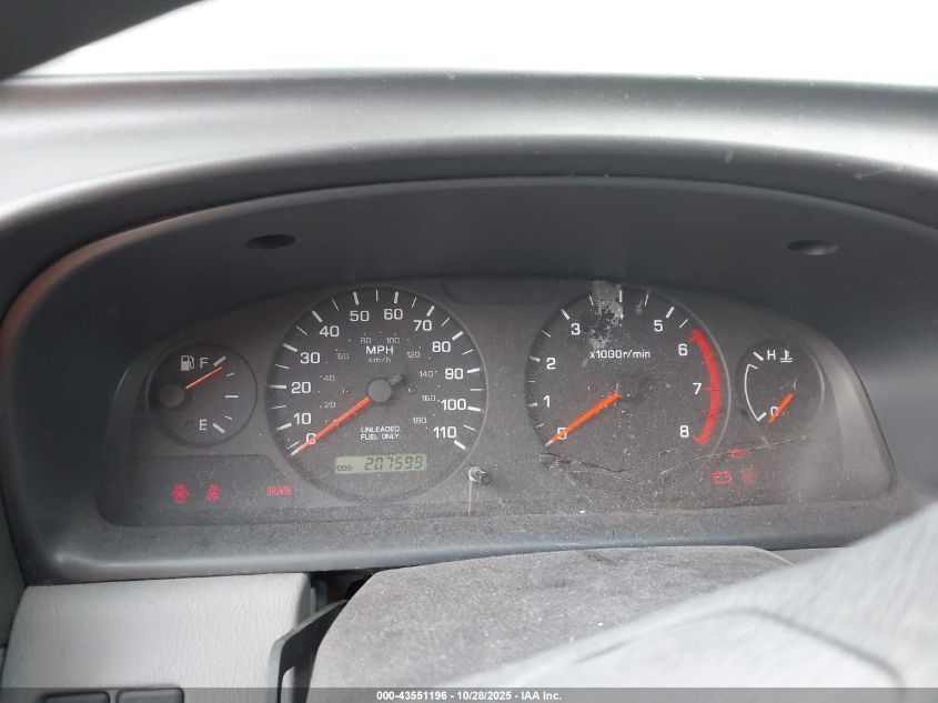 2000 Nissan Xterra Se/Xe VIN: 5N1ED28T2YC604160 Lot: 43551196