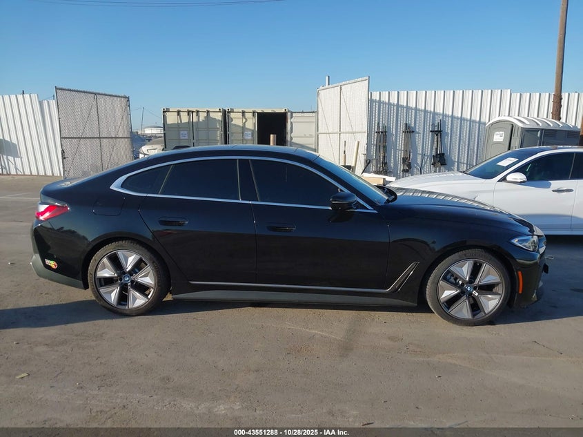 2023 BMW I4 Edrive40 VIN: WBY73AW09PFR30259 Lot: 43551288