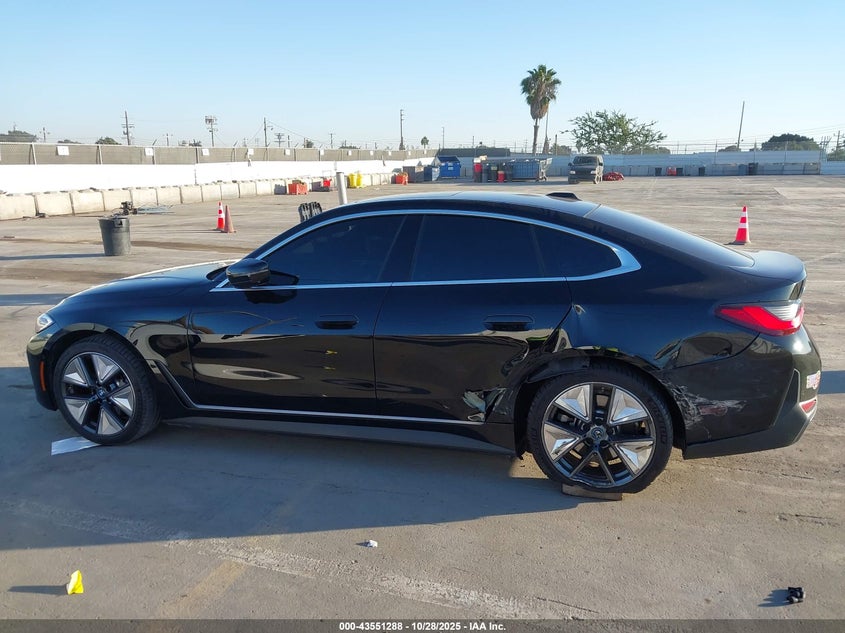 2023 BMW I4 Edrive40 VIN: WBY73AW09PFR30259 Lot: 43551288