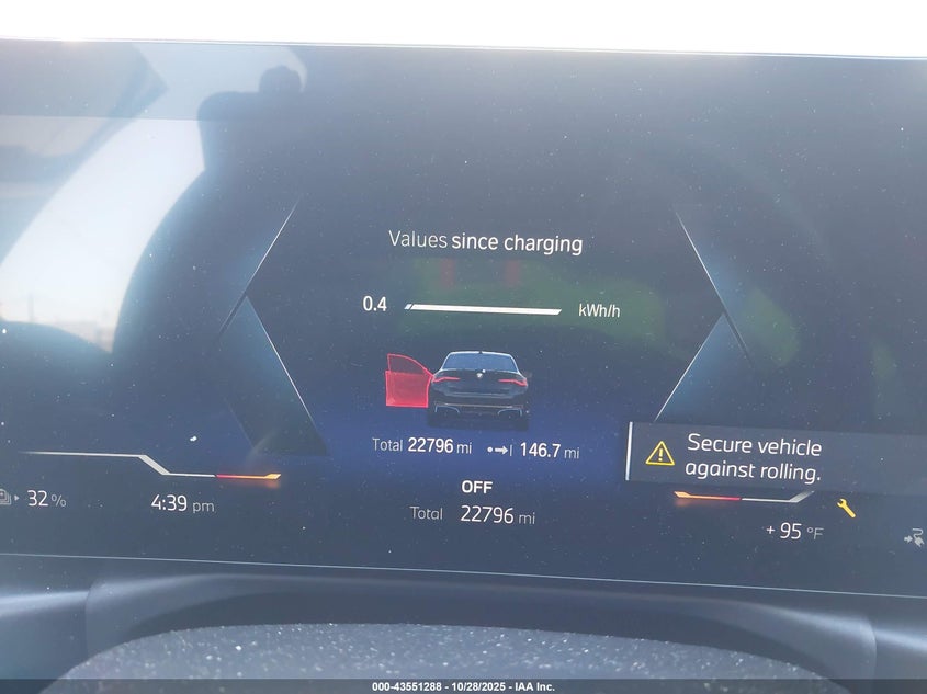 2023 BMW I4 Edrive40 VIN: WBY73AW09PFR30259 Lot: 43551288