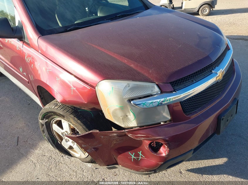 2008 Chevrolet Equinox Ls VIN: 2CNDL13F786327489 Lot: 43551289