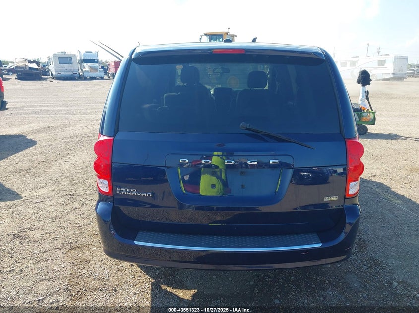 2015 Dodge Grand Caravan Se VIN: 2C4RDGBG1FR592179 Lot: 43551323