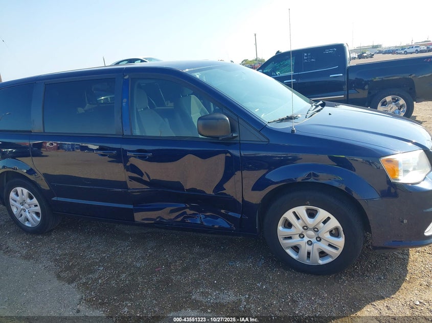 2015 Dodge Grand Caravan Se VIN: 2C4RDGBG1FR592179 Lot: 43551323
