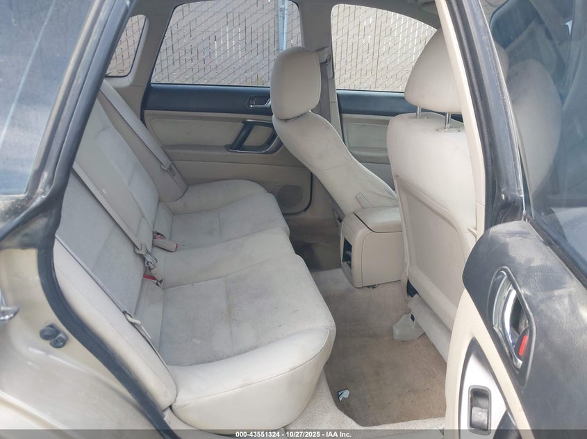 2008 Subaru Legacy 2.5I VIN: 4S3BL616087203866 Lot: 43551324