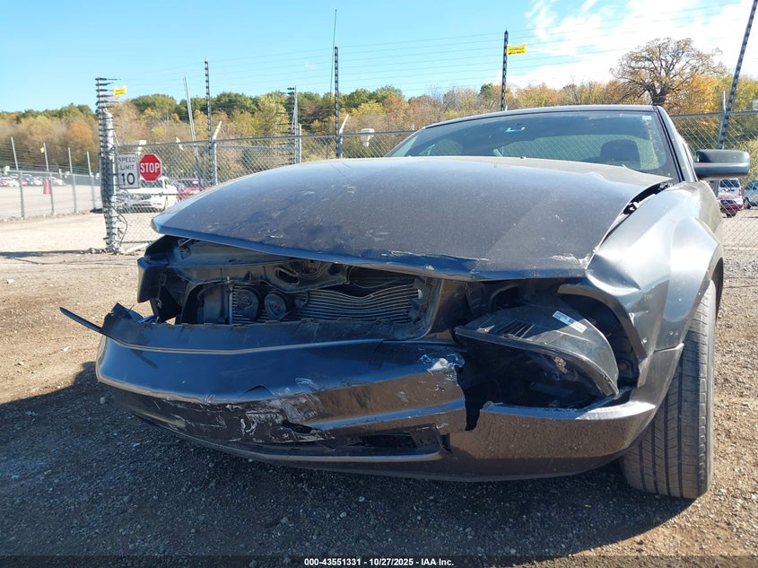 2008 Ford Mustang V6 Deluxe VIN: 1ZVHT80N685105044 Lot: 43551331