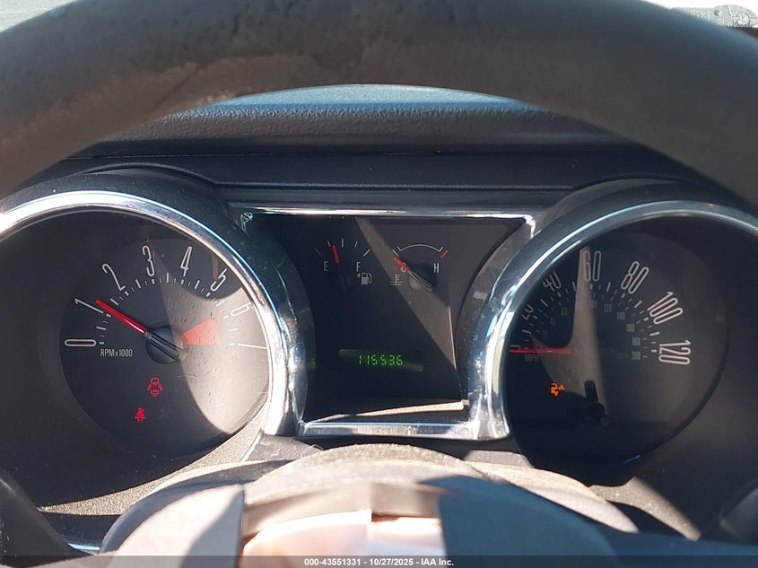 2008 Ford Mustang V6 Deluxe VIN: 1ZVHT80N685105044 Lot: 43551331