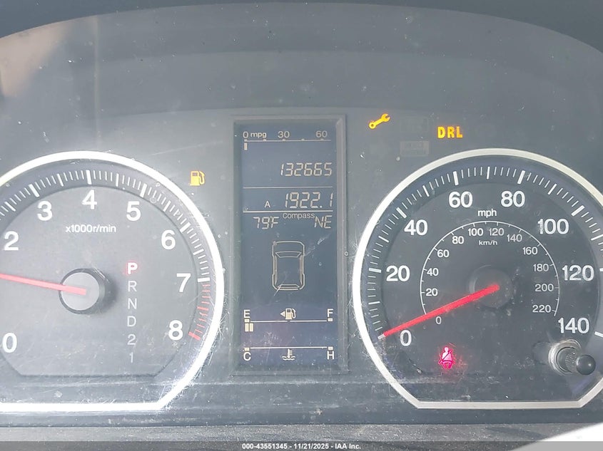 2010 Honda Cr-V Ex VIN: 5J6RE3H51AL029737 Lot: 43551345