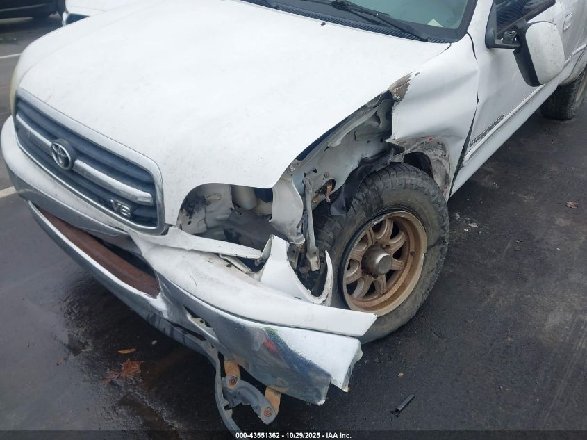 2002 Toyota Tundra Ltd V8 VIN: 5TBBT48172S268184 Lot: 43551362