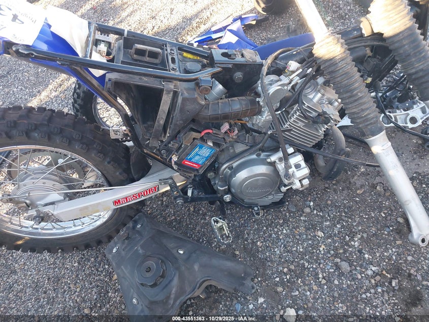 2022 Yamaha Ttr125 Le VIN: 9C6CE22E0N0001913 Lot: 43551363