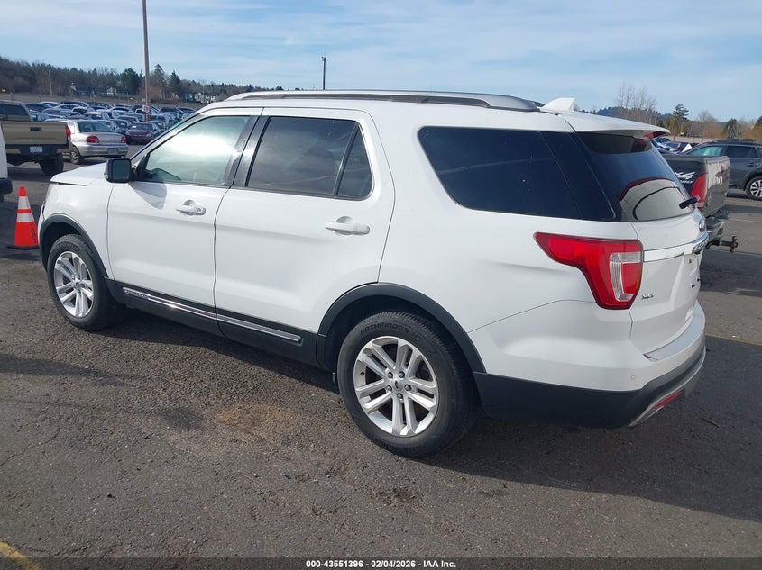 Vin: 1fm5k7dh2ggb27354, lot: 44046435, ford explorer xlt 20163