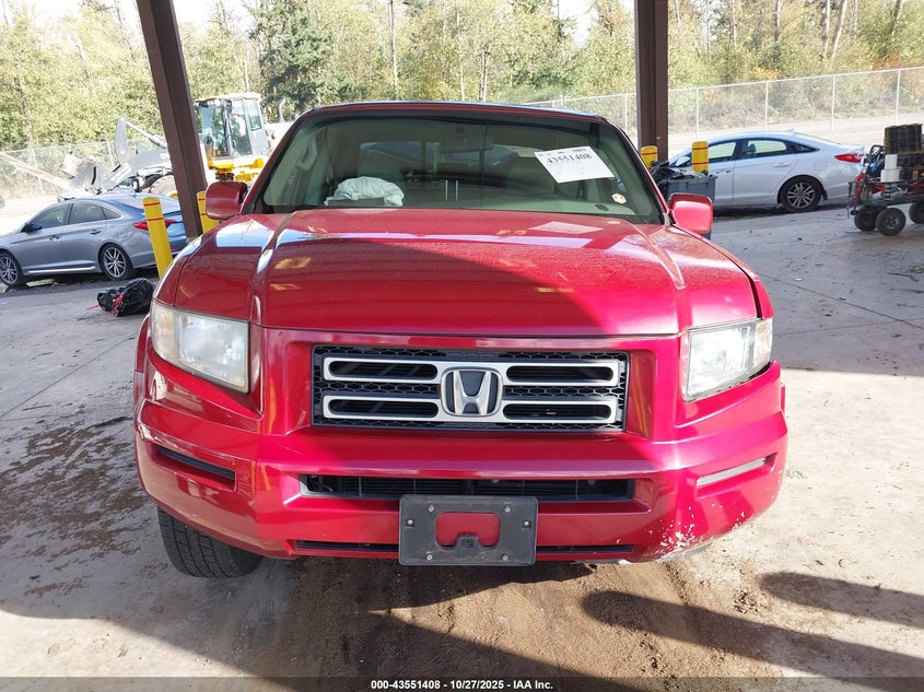 2006 Honda Ridgeline Rtl VIN: 2HJYK16516H534470 Lot: 43551408