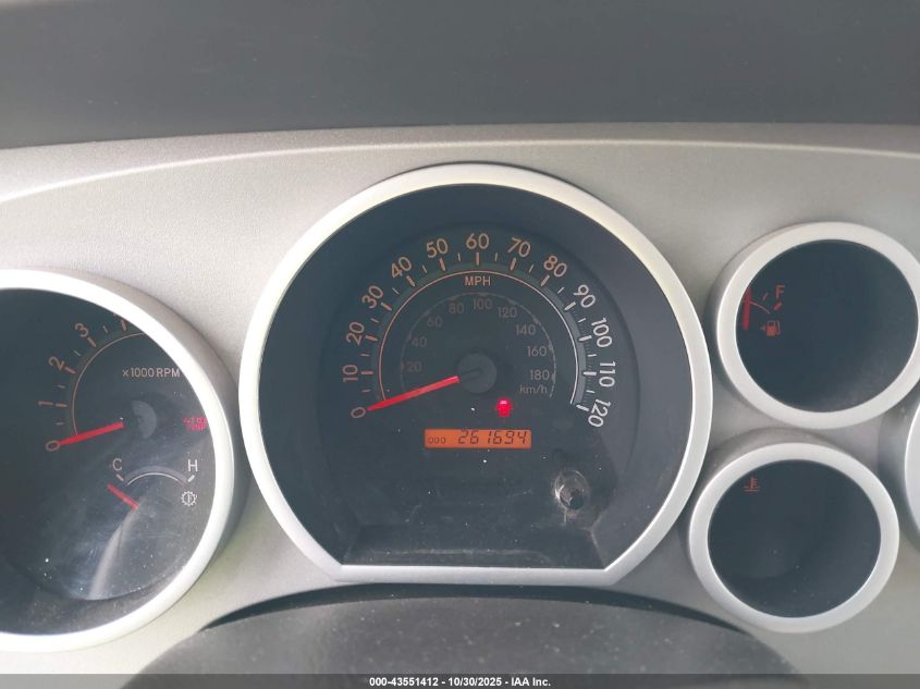 2007 Toyota Tundra Sr5 5.7L V8 VIN: 5TFBV54177X003182 Lot: 43551412