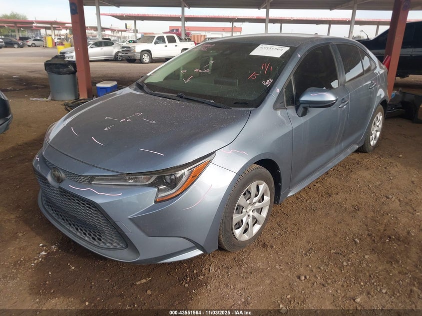2020 TOYOTA COROLLA LE - JTDEPRAE2LJ112314