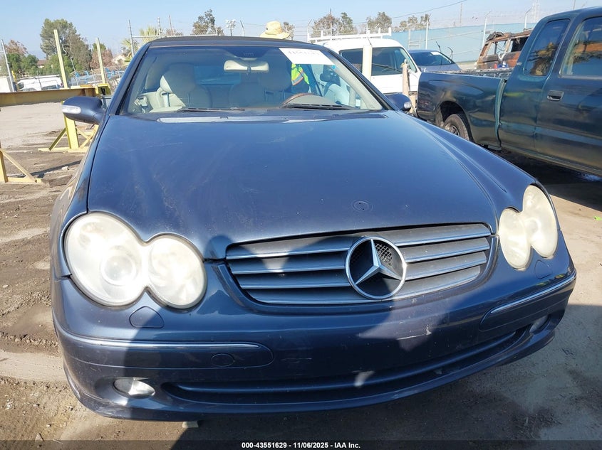 2005 Mercedes-Benz Clk 320 VIN: WDBTK65JX5F140278 Lot: 43551629